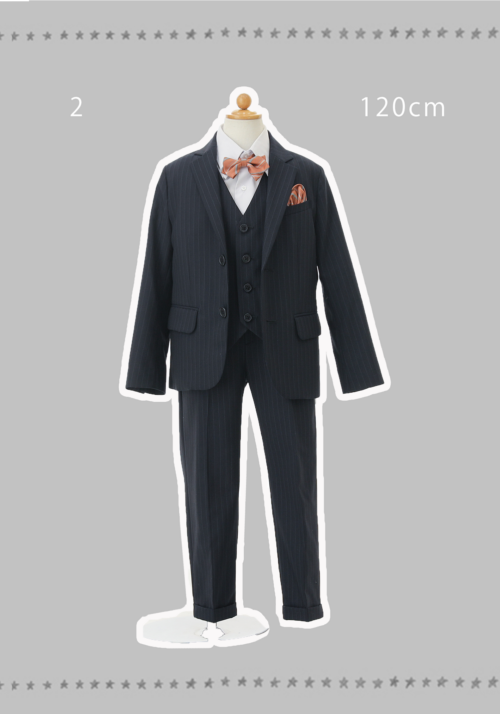 男児スーツ　120cm　2