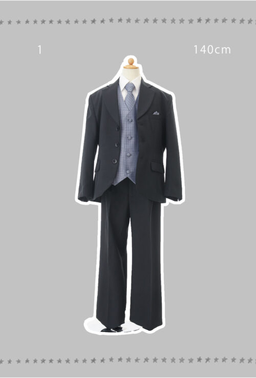 男児スーツ　140cm　1